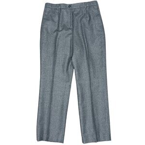 EUC Women's PENDLETON 100% Virgin Wool Pants Lined Trouser Gray | Size 8‎